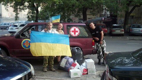 Олександр Доброжанський волонтер